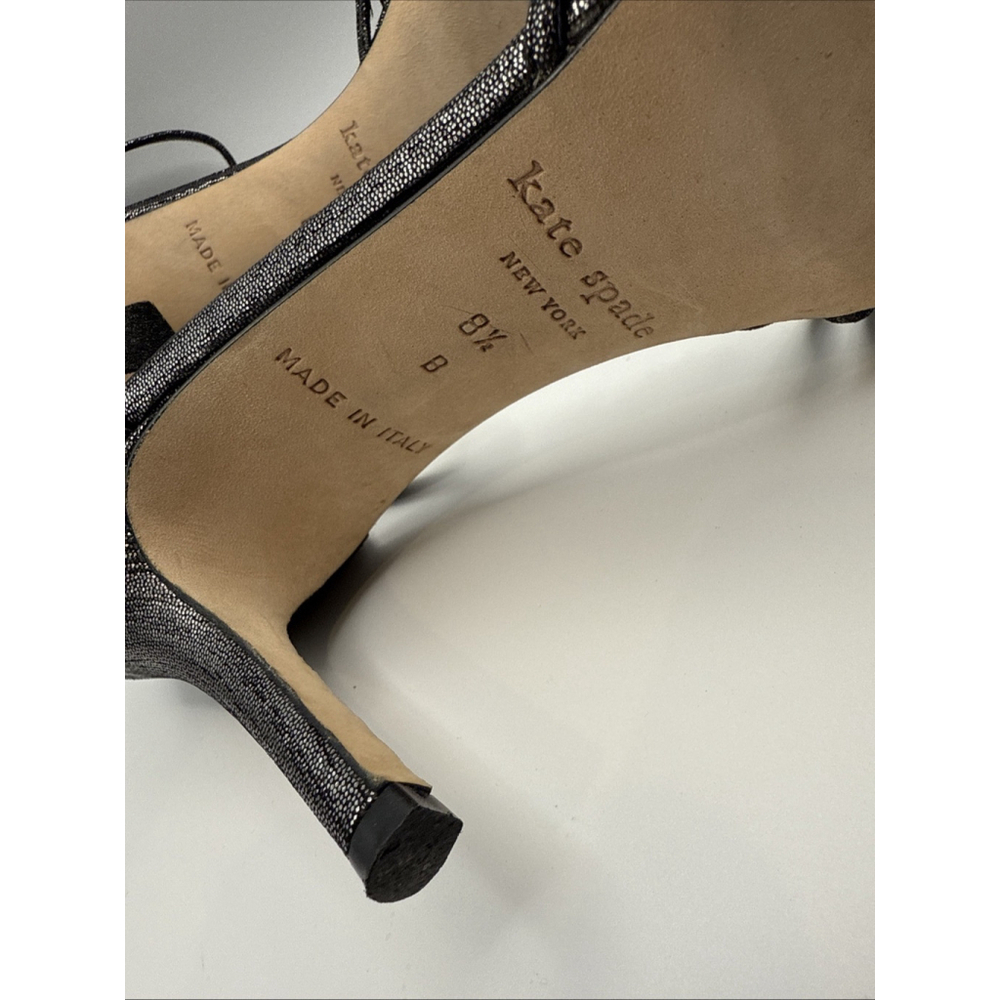 Kate Spade Black Strappy Heels - Picture 6 of 6